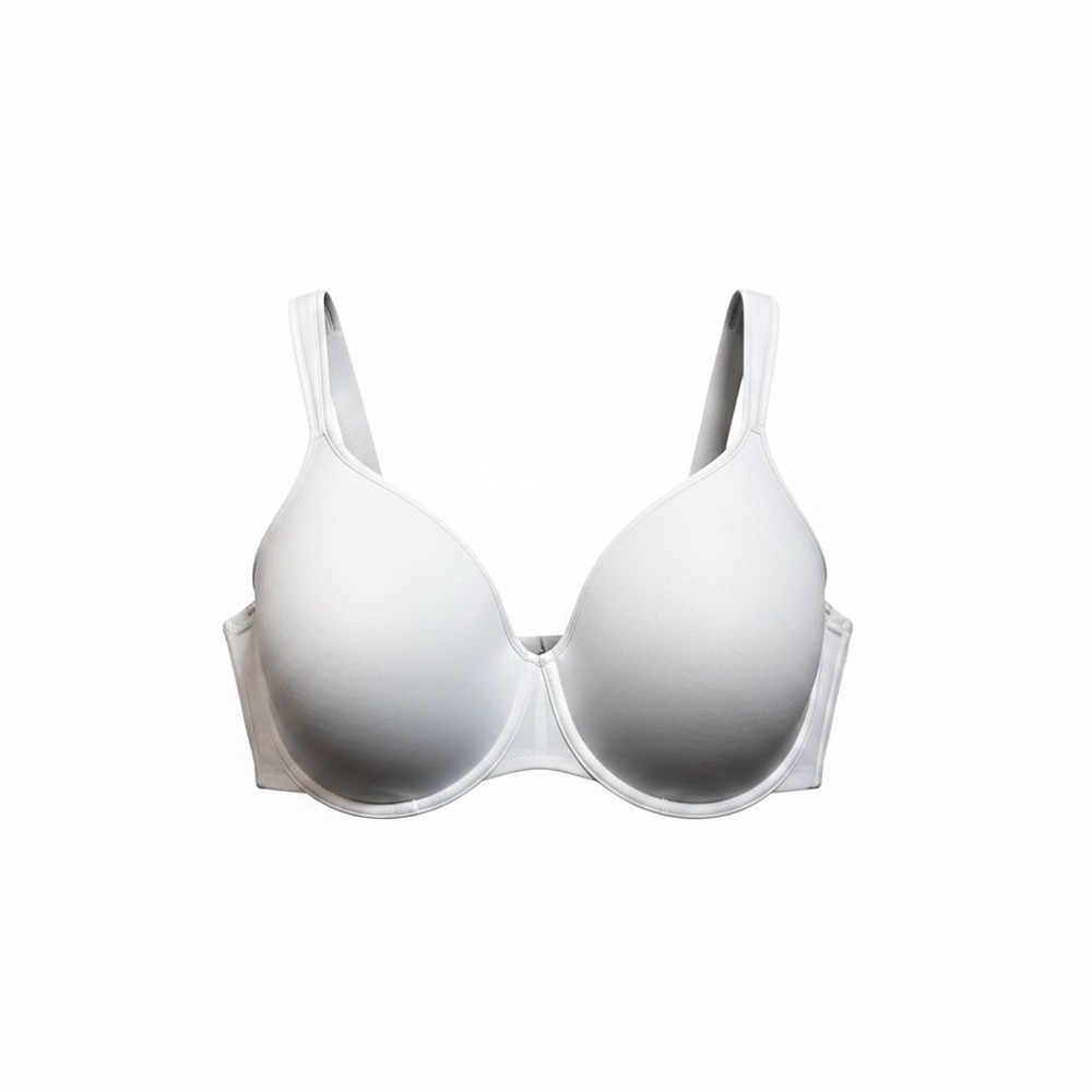 Underoutfit Style 1235 Comfort Shaping Underwire Bra‎ White 40E Full Coverage